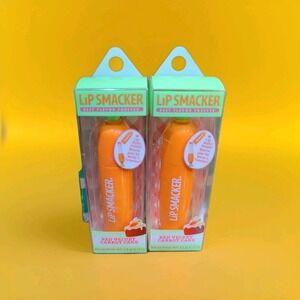 2x Lip Smacker Red Velvet CARROT CAKE Carrot Lip Balm Easter 2025 0.12 oz NIB
